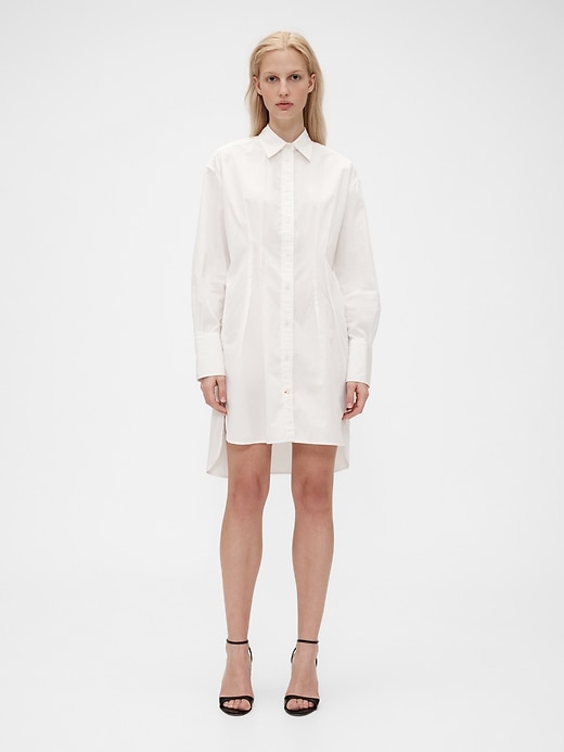 Image number 1 showing, GapStudio Poplin Tunic Shirt