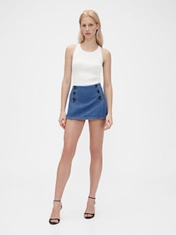 GapStudio Denim Sailor Skort