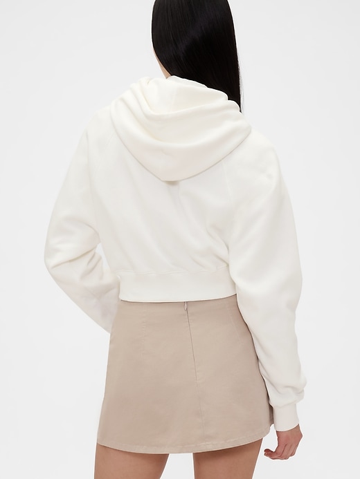Image number 4 showing, GapStudio VintageSoft Crop Hoodie