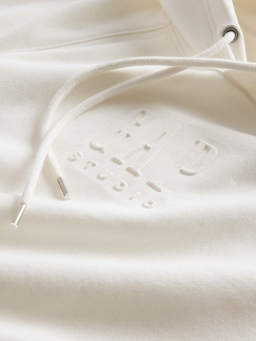 Image number 5 showing, GapStudio VintageSoft Crop Hoodie