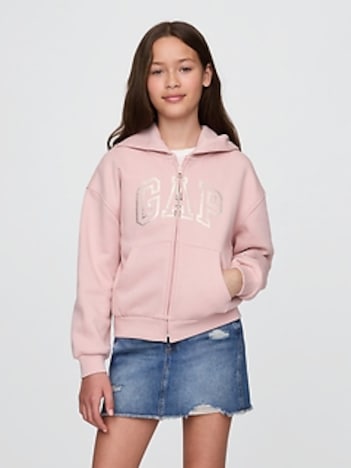 Kids VintageSoft Gap Arch Logo Hoodie