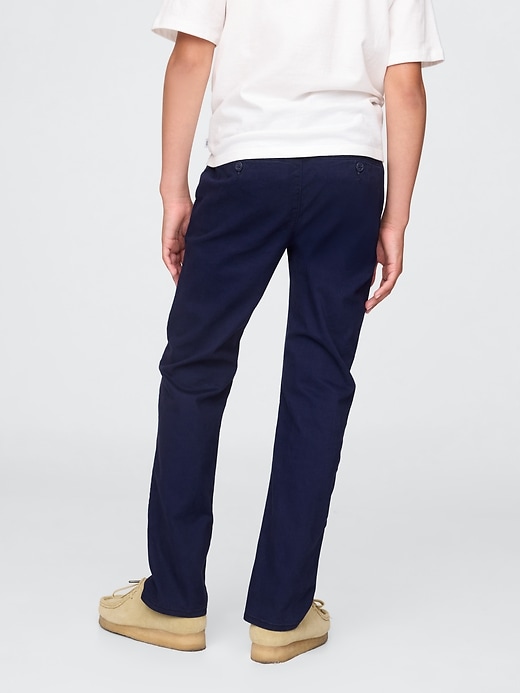 Image number 3 showing, Kids Uniform Straight-Fit Stretch Khakis