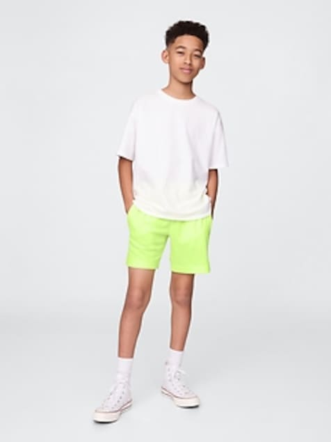 Kids GapFit 6" Recycled Mesh Easy Shorts