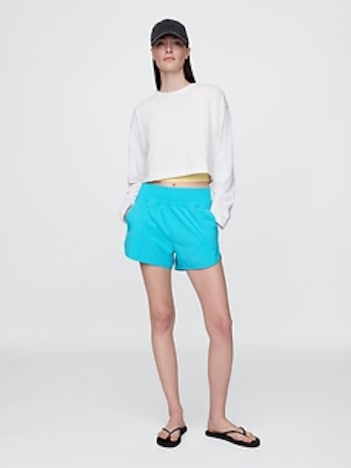 GapFit High Rise Running Shorts