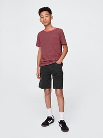 Kids UltraSoft '90s Loose Denim Shorts