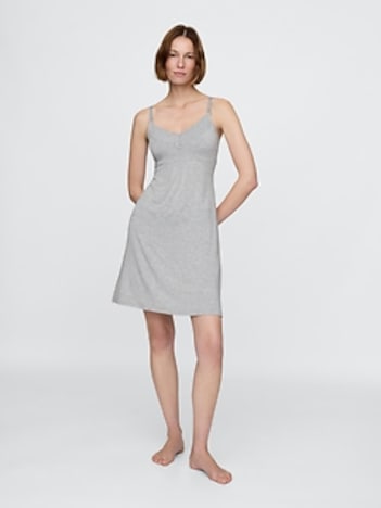 Maternity Modal Nursing PJ Dress