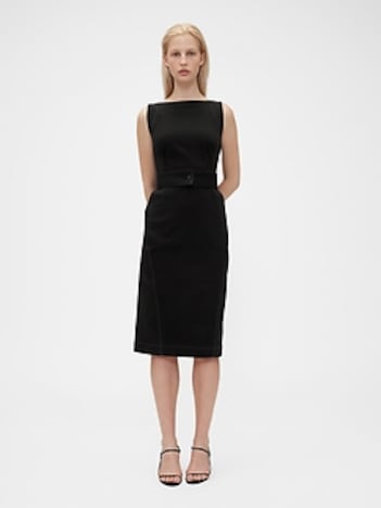 GapStudio Seamed Denim Dress