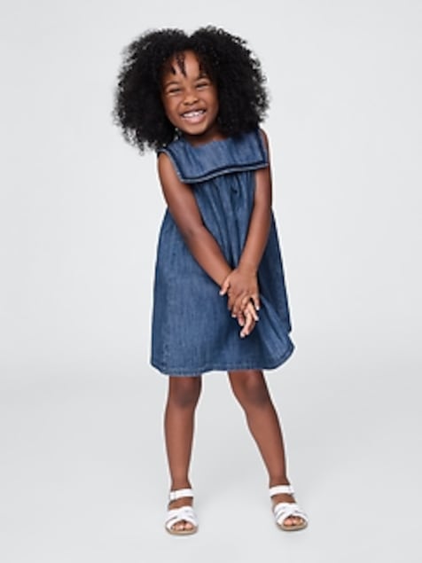 Gap × DÔEN Baby & Toddler Denim Sailor Dress