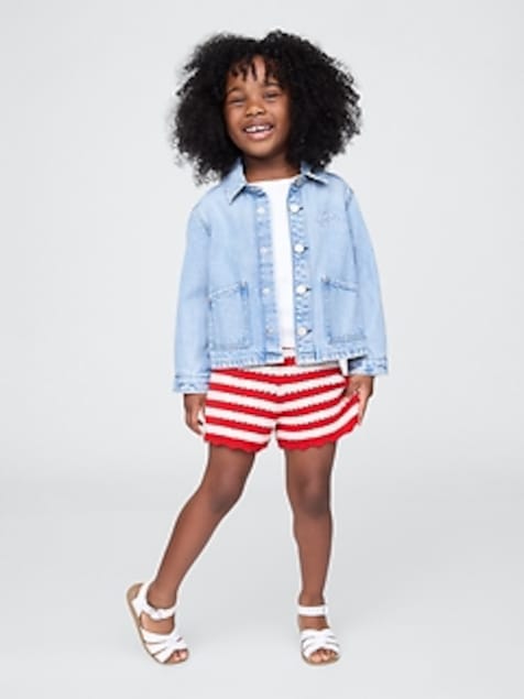 Baby & Toddler Crochet Pull-On Shorts