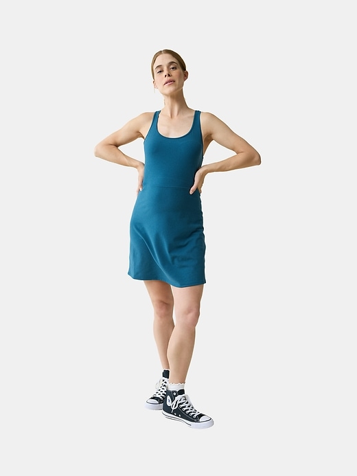 Image number 6 showing, Ingrid and Isabel Sleeveless Maternity Skort Dress 2 Pack Bundle