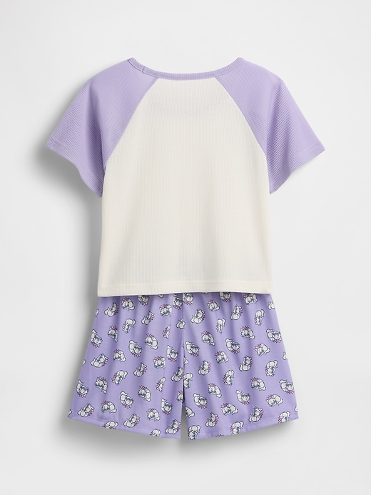 Image number 2 showing, Gap × Disney Kids Recycled PJ Short Set