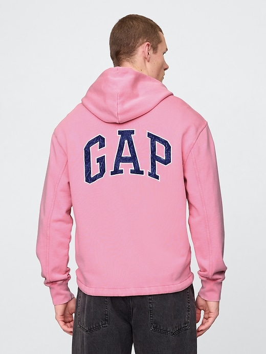 Image number 3 showing, Gap Heavyweight French Terry Logo Hoodie