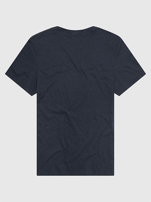 2 of 8 showing, with the color Navy heather of product Arizona Wildcats Mascot Graphic T-Shirt