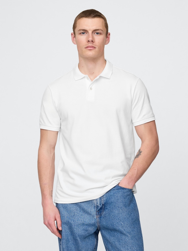Pique Polo Shirt