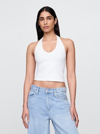 CloseKnit Cropped Halter Top