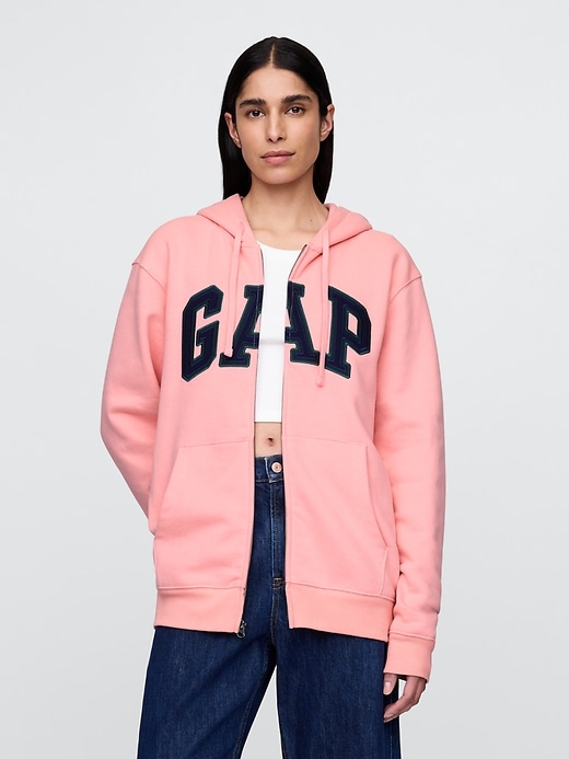 Image number 5 showing, VintageSoft Arch Logo Full-Zip Hoodie