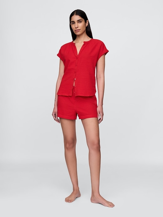 Image number 1 showing, Gauze PJ Set