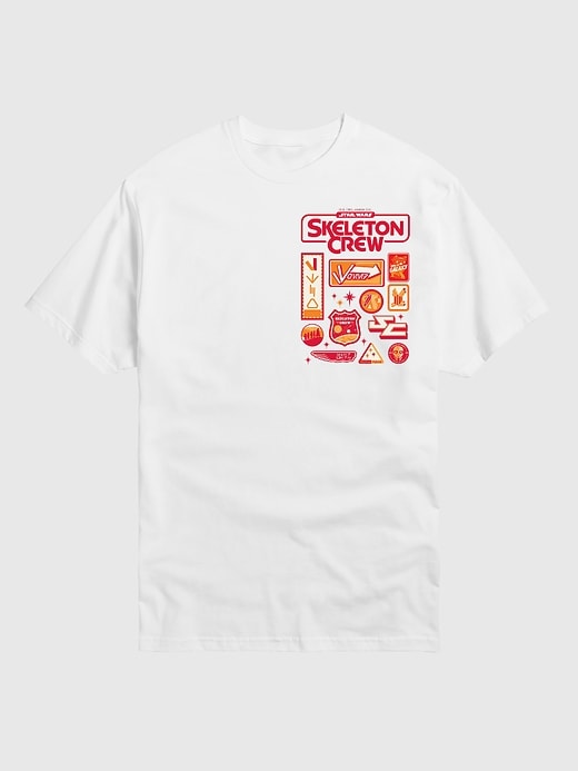 Image number 1 showing, Star Wars Skeleton Crew Logo Short Sleeve T-Shirt
