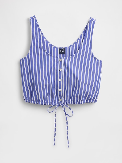 Image number 4 showing, Cinched-Hem Crop Top