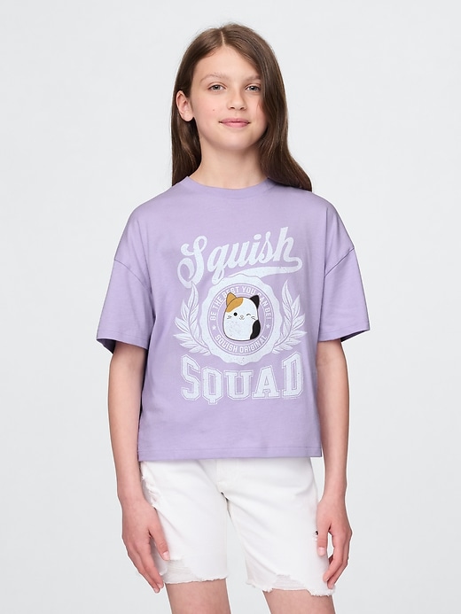 Image number 1 showing, Kids Oversized Graphic T-Shirt