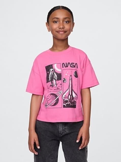 Kids Oversized Graphic T-Shirt