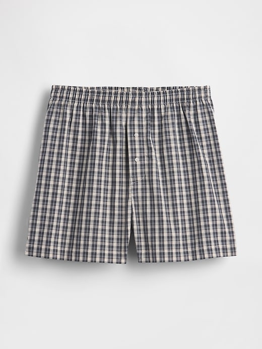Image number 3 showing, Poplin PJ Boxer Shorts