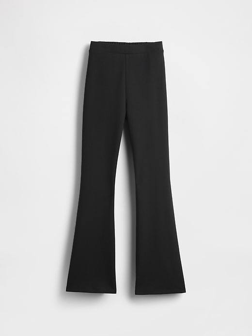 Image number 2 showing, Kids Uniform Ponte Easy Flare Pants