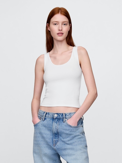 Image number 1 showing, Modern Crop Tank Top