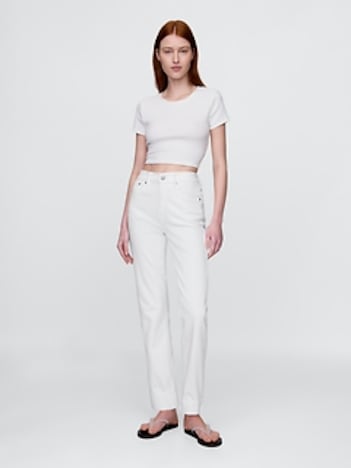 High Rise '90s Straight Jeans