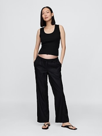Maternity Easy Wide-Leg Pants