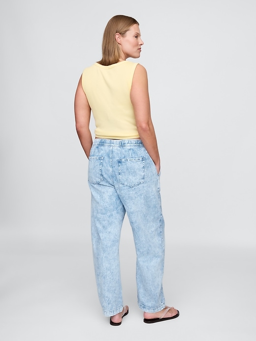 Image number 6 showing, High Rise Easy Barrel Jeans