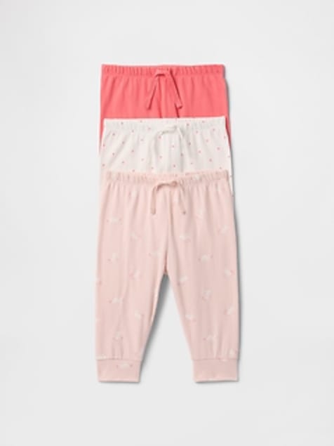 Baby First Favorites Organic Cotton Pull-On Pants (3-Pack)