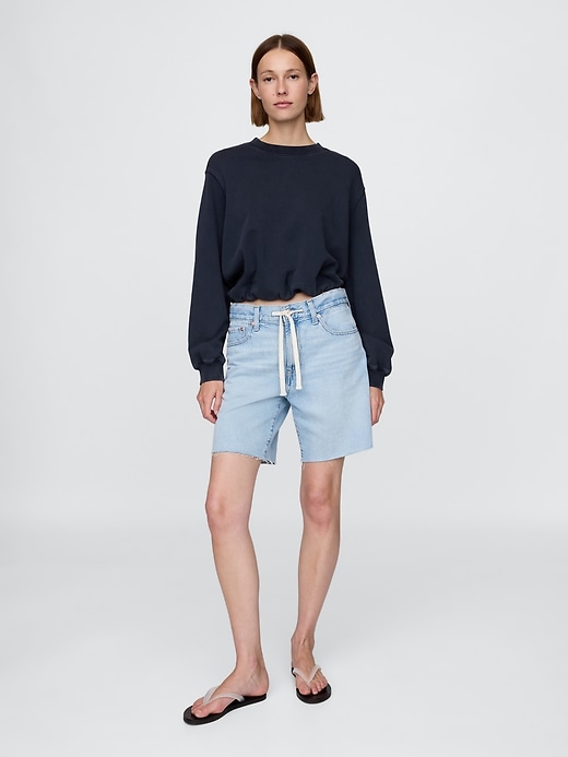 Image number 2 showing, Heavyweight French Terry Bubble Sweatshirt