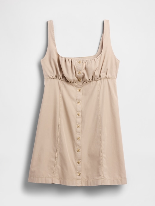Image number 6 showing, Shirred Button-Front Dress