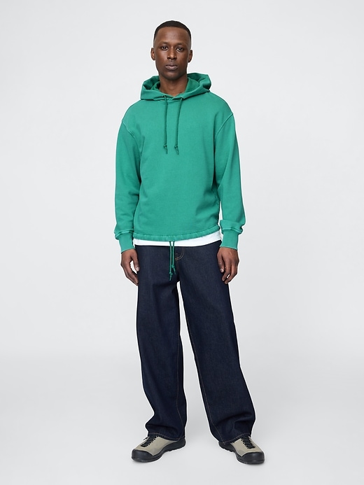 Image number 3 showing, Gap Heavyweight French Terry Logo Hoodie