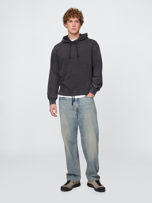 Image number 3 showing, Gap Heavyweight French Terry Logo Hoodie