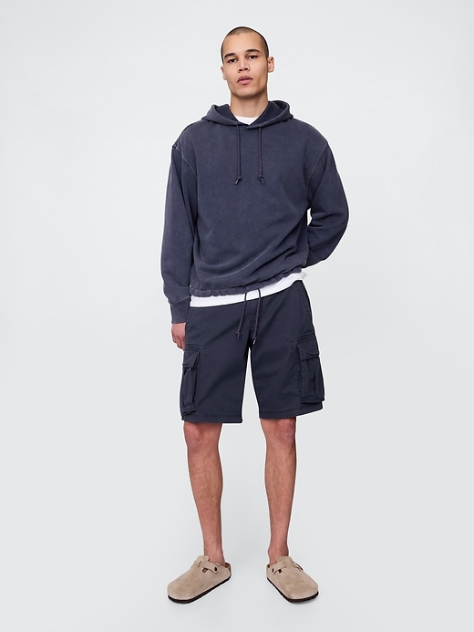 Image number 3 showing, Gap Heavyweight French Terry Logo Hoodie