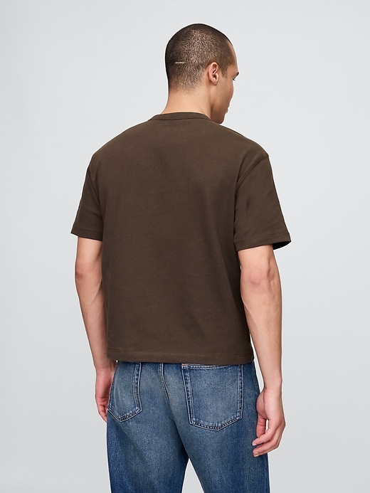 Image number 3 showing, Heavyweight Crop T-Shirt