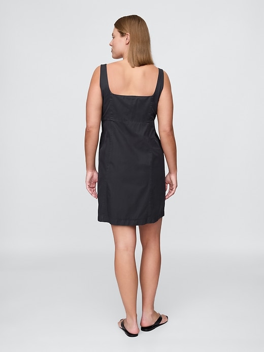 Image number 5 showing, Shirred Button-Front Dress