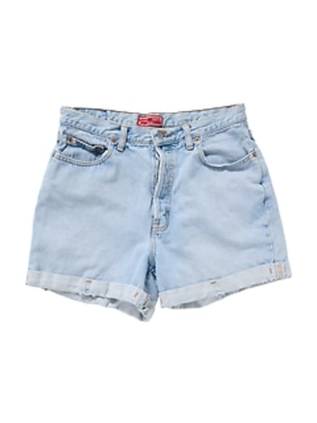 1990s GapVintage Women's Cuffed Denim Shorts — 12