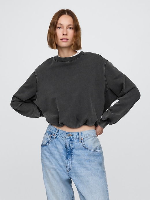 Image number 1 showing, Heavyweight French Terry Bubble Sweatshirt