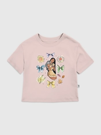 Toddler Disney Pocahontas Bow Icons Graphic T-Shirt