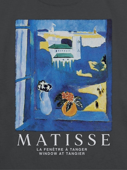 Image number 2 showing, Kids Matisse Window Graphic T-Shirt