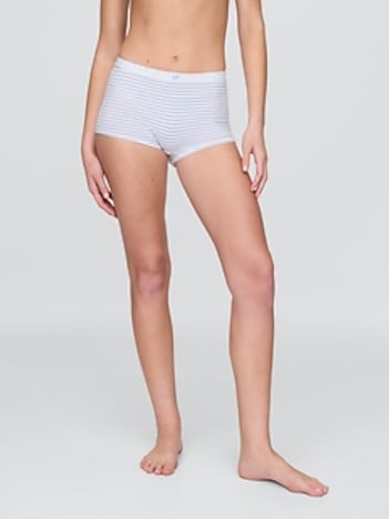 Organic Stretch Cotton High Rise Shorty