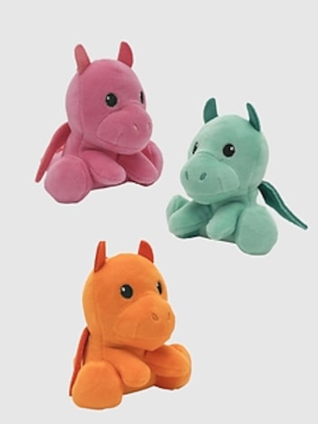 Brightfuls Baby Dragon Stuffed Animal Playset of 3