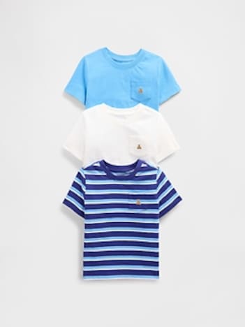 Baby & Toddler Mix & Match Pocket T-Shirt (3-Pack)