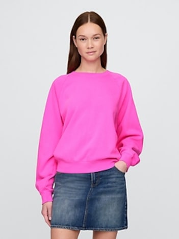 VintageSoft Raglan Sweatshirt