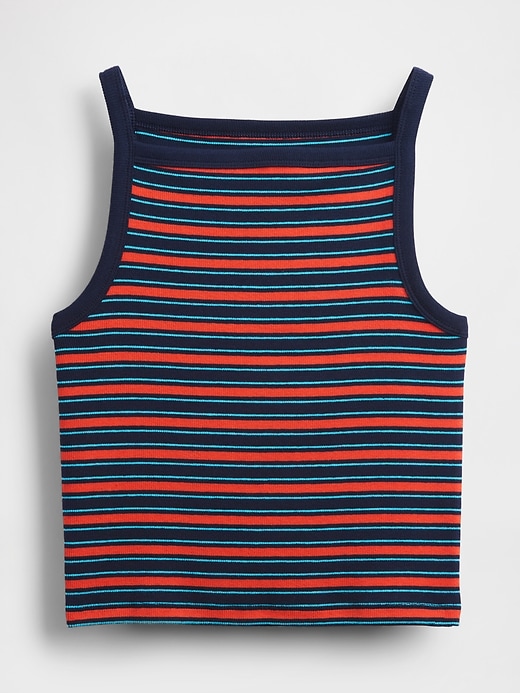 Image number 4 showing, Modern Apron-Neck Crop Tank Top