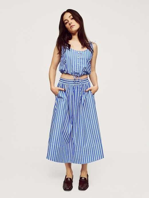 Image number 5 showing, Cinched-Hem Crop Top