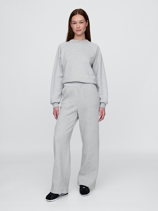 Image number 1 showing, VintageSoft Seamed Straight Sweatpants